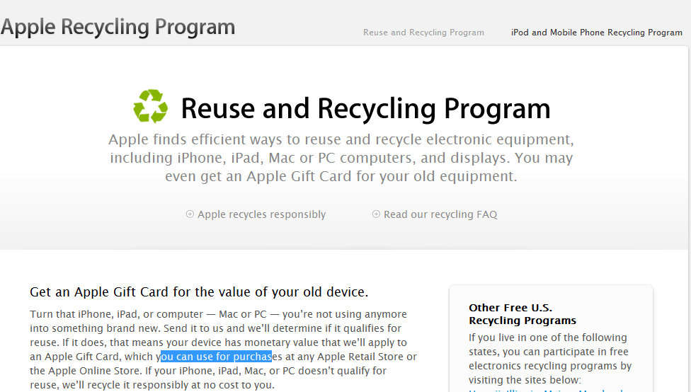 HiPhone 5 Surfaces, Apple Offers iDevice Buyback program