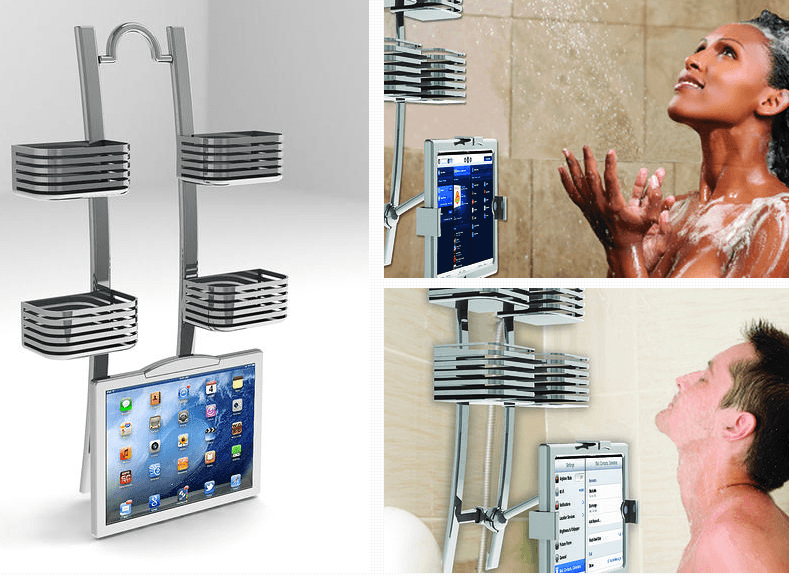 Splashrak Shower Case Caddy For Ipad