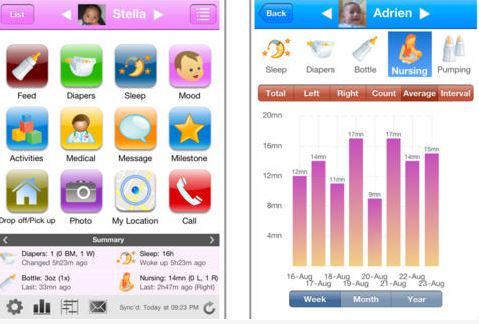 Track Baby Feeding Time With These 5 Iphone Apps