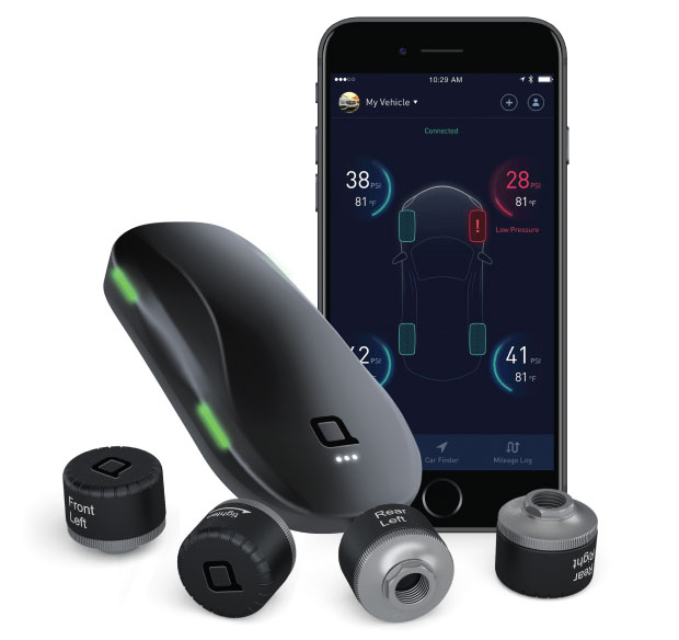 ZUS App Smart Tire Pressure Monitor