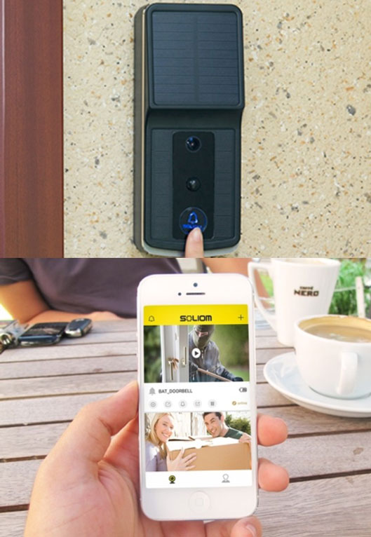 Soliom Solar Powered Video Doorbell