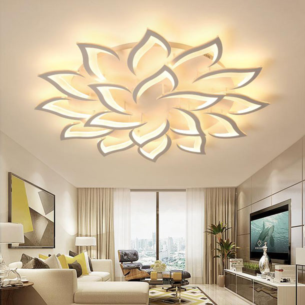 IRALAN App Connected Lotus Chandelier