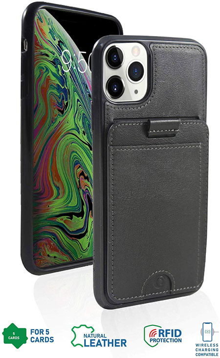 Monsoon Cruiser Iphone 11 Pro Max Wallet Case With Rfid Protection Magnetic Mounting