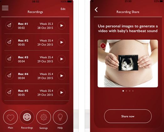 hear my baby heartbeat monitor app