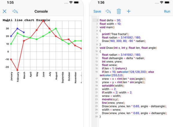 Nano C C Language Interpreter For Iphone