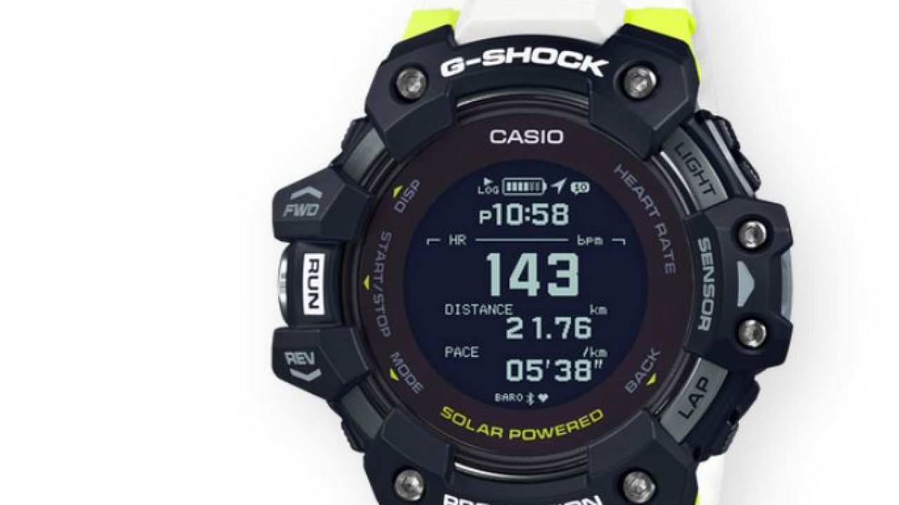 G Shock Move Rugged Smartwatch With Heart Rate Monitor