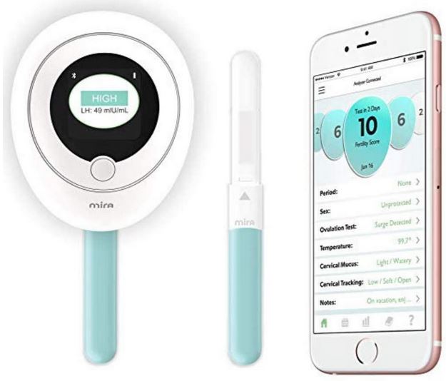 Mira iOS Compatible Fertility & Ovulation Tracker with AI App