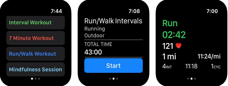 Intervals Pro Apple Watch Interval Timer App