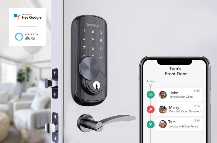 Revolo 5-in-1 WiFi Lock for Keyless Entry