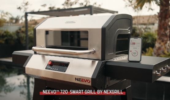 Neevo 720 Plus Smart Grill with Air Fryer