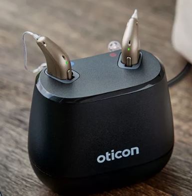 Oticon Intent Smart Hearing Aid with User-Intent Sensors